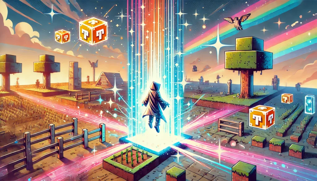 телепортироваться в Minecraft