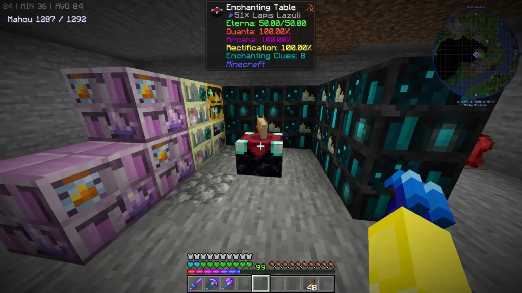 density enchantment Minecraft