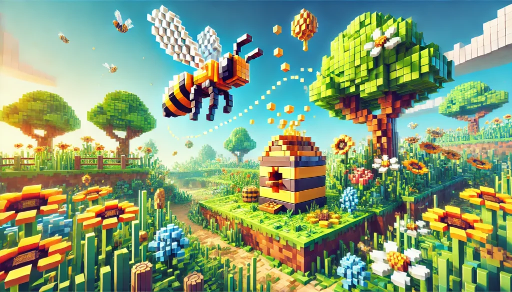 Minecraft: Criação de Abelhas Passo a Passo