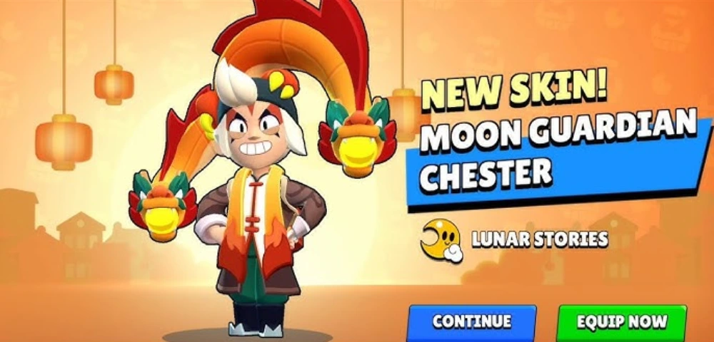 Skin lunar Chester Brawl Stars