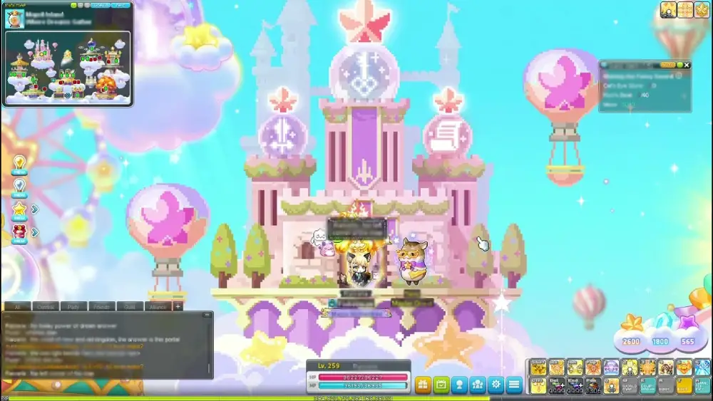 maplestory dream power