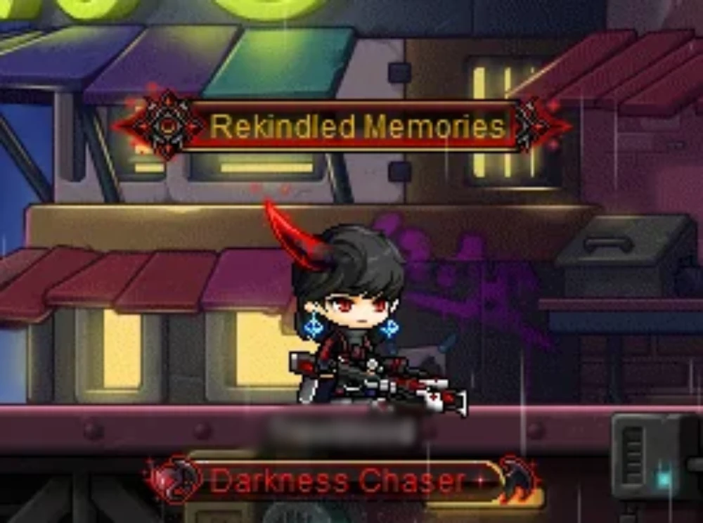 Traje Caçador da Escuridão MapleStory