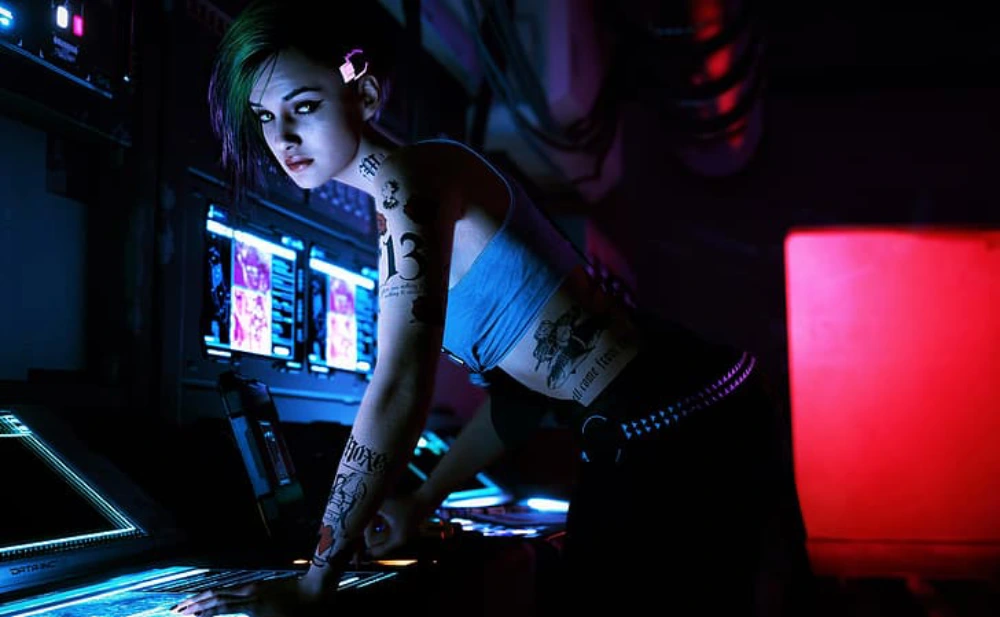 Judy Cyberpunk 2077 Personality & Lore