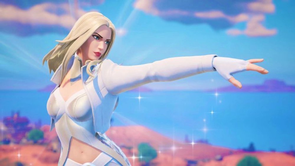 Emma Frost em Fortnite: análise completa