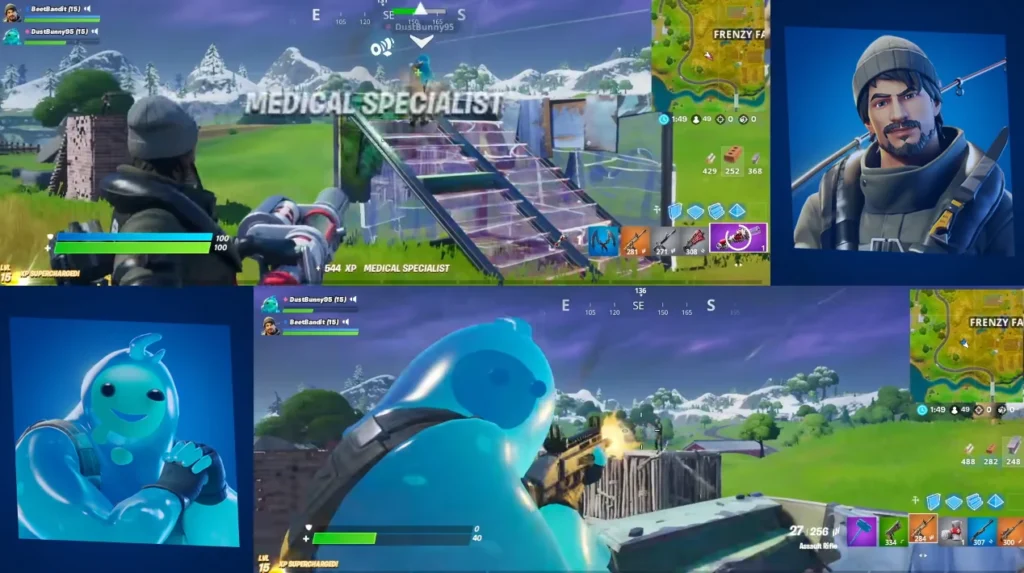 Fortnite Split Screen
