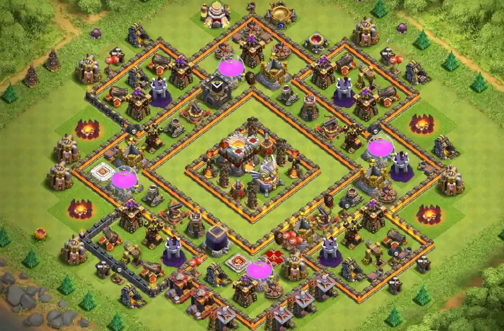 Clash of Clans лучшие базы