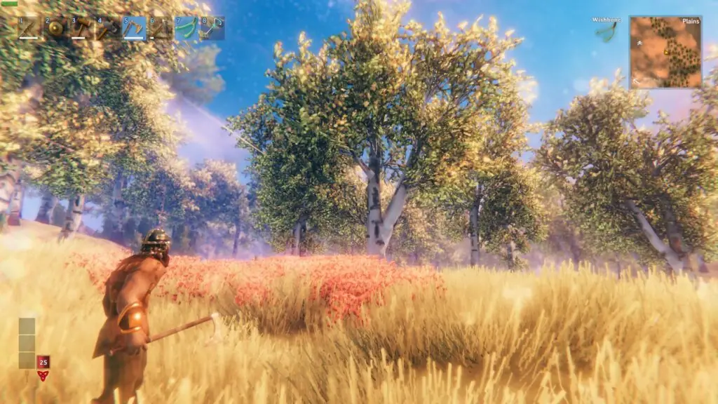 Valheim тонкая древесина