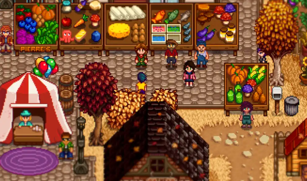 ярмарка Stardew Valley