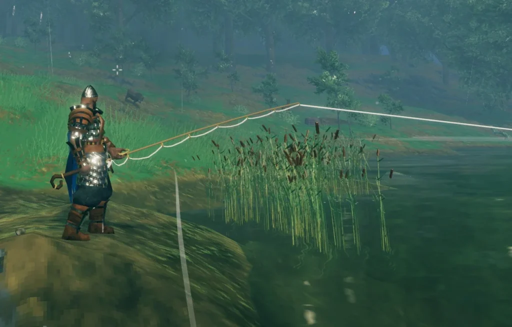 Рыбалка в Valheim