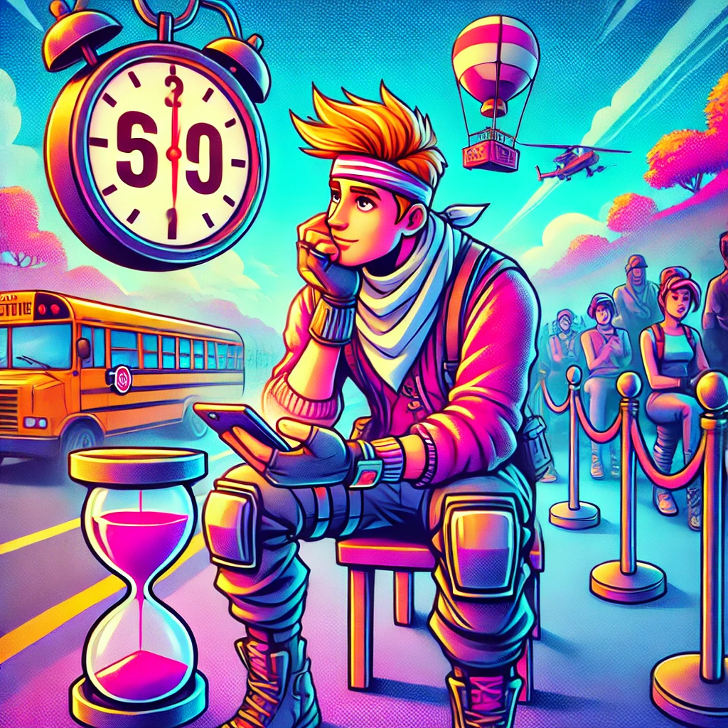 وقات الانتظار في Fortnite