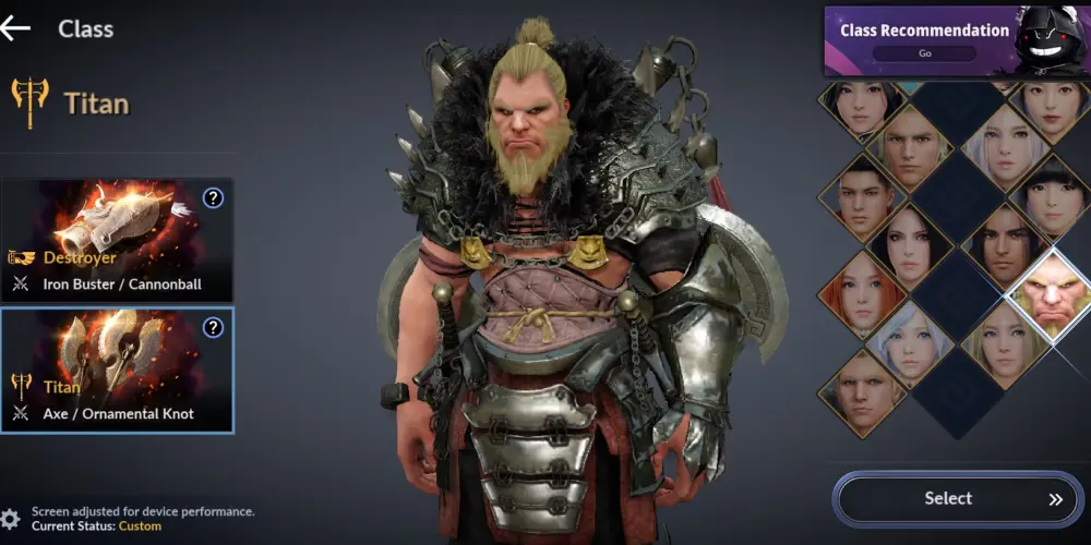كلاس Black Desert