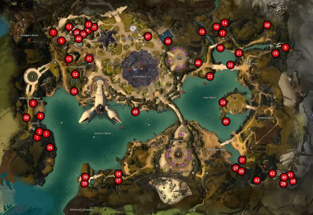 Guild Wars 2 Map