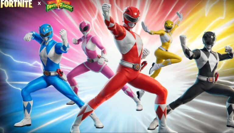 power rangers fortnite