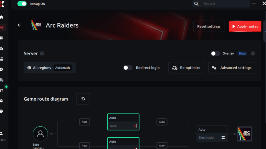 Apply routes Arc Raiders
