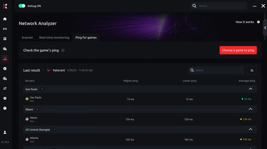 Rainbow Six high ping fix