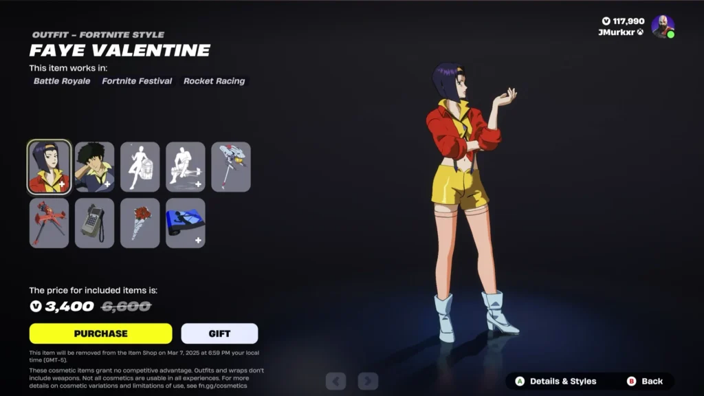 Cowboy Bebop Fortnite The Crossover Is Here Cowboy Bebop Fortnite2