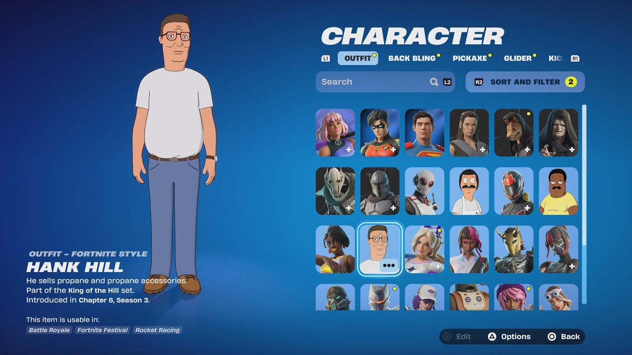 Fortnite Hank Hill Skin