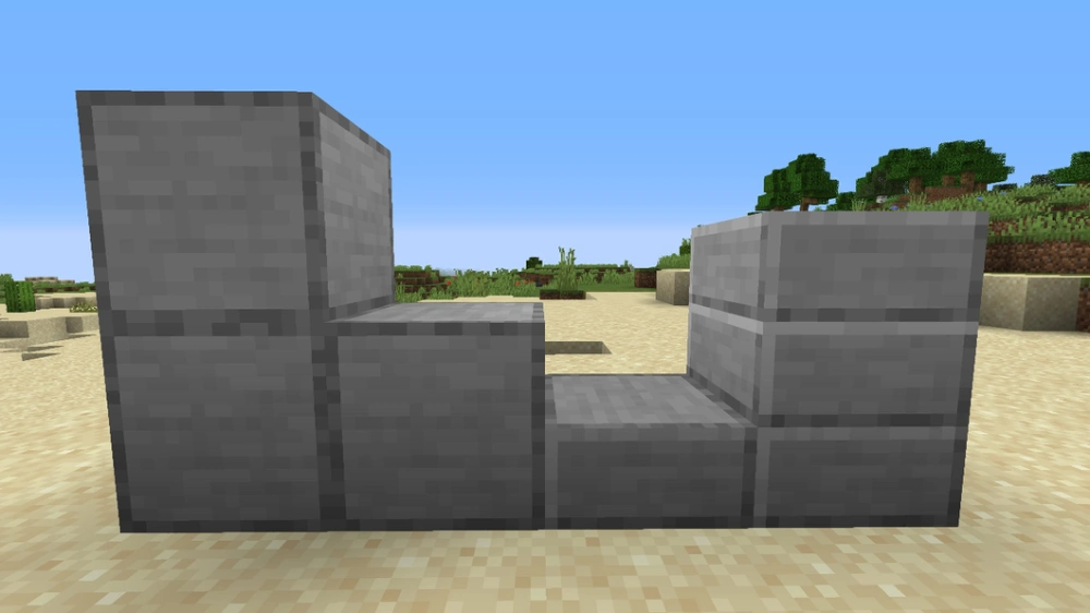 гладкий камень Minecraft