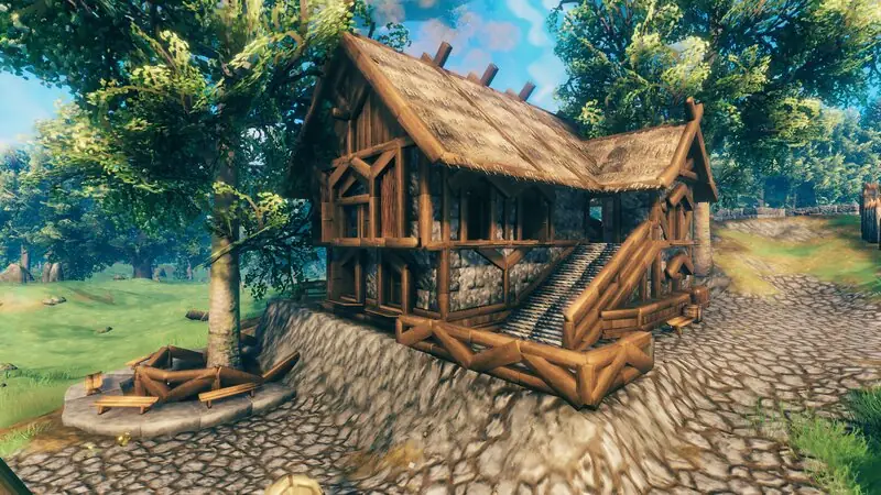  дом в Valheim
