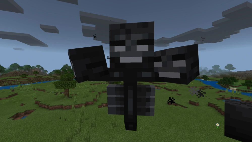 как создать Визера в Minecraft