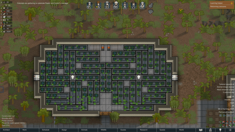 RimWorld Hydroponics