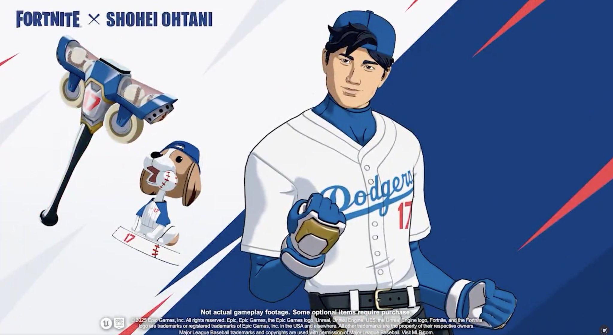 Shohei Ohtani Fortnite