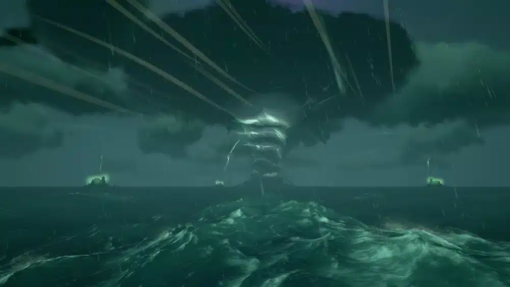 storm tracker Sea of Thieves