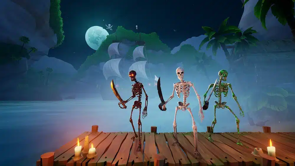Skeleton Curse Sea of Thieves