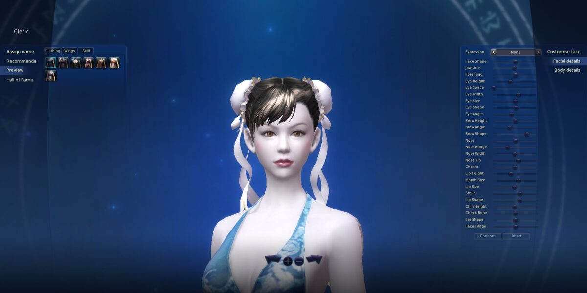 Criação de personagem no Aion 2: guia completo de customização e presets