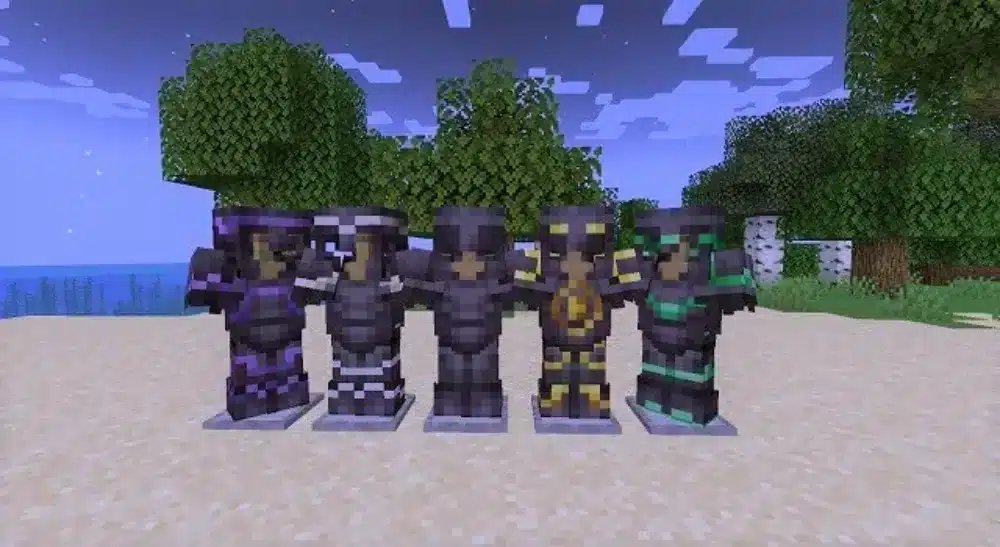 зачарования брони Minecraft