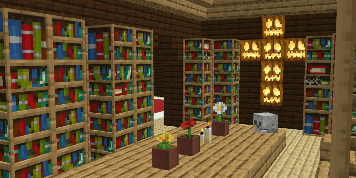 Estante de livros no Minecraft: Guia Completo
