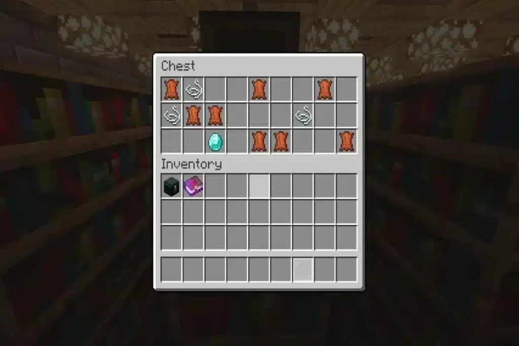 como obter couro no Minecraft