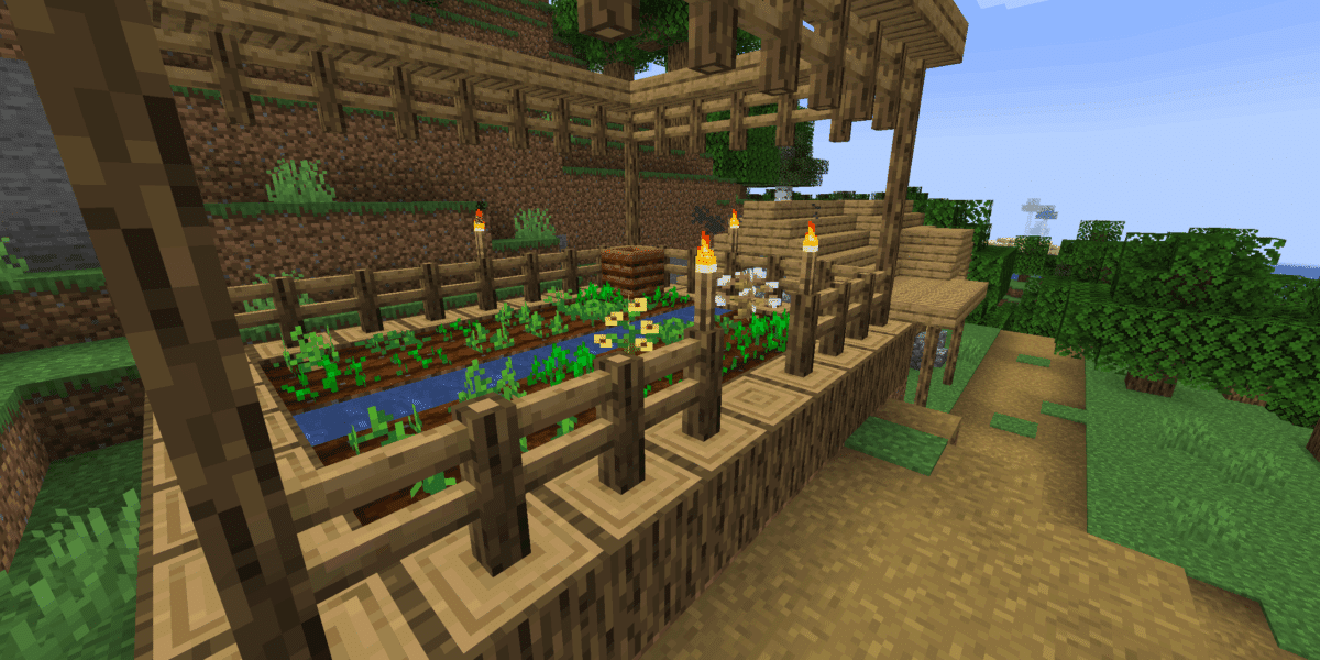 How to Make a Fence in Minecraft
