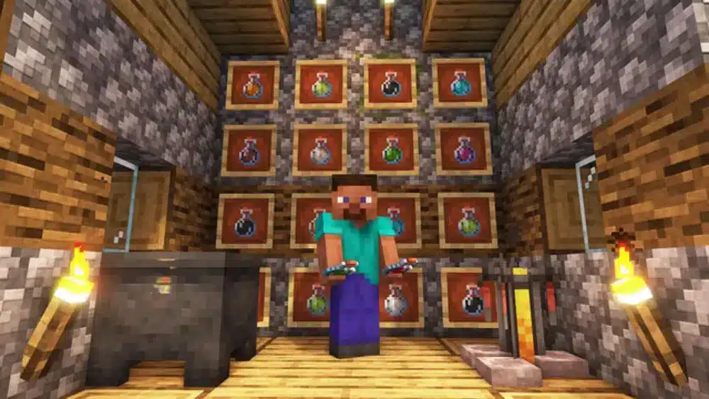 зелья Minecraft