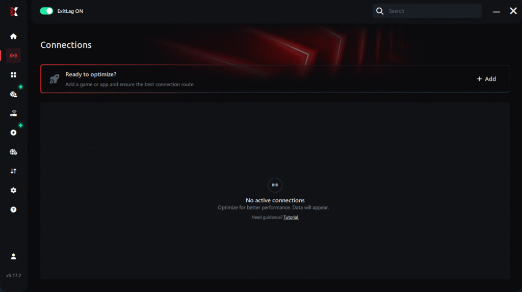 Connection screen Rocket League