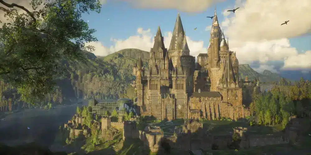 карта Hogwarts Legacy