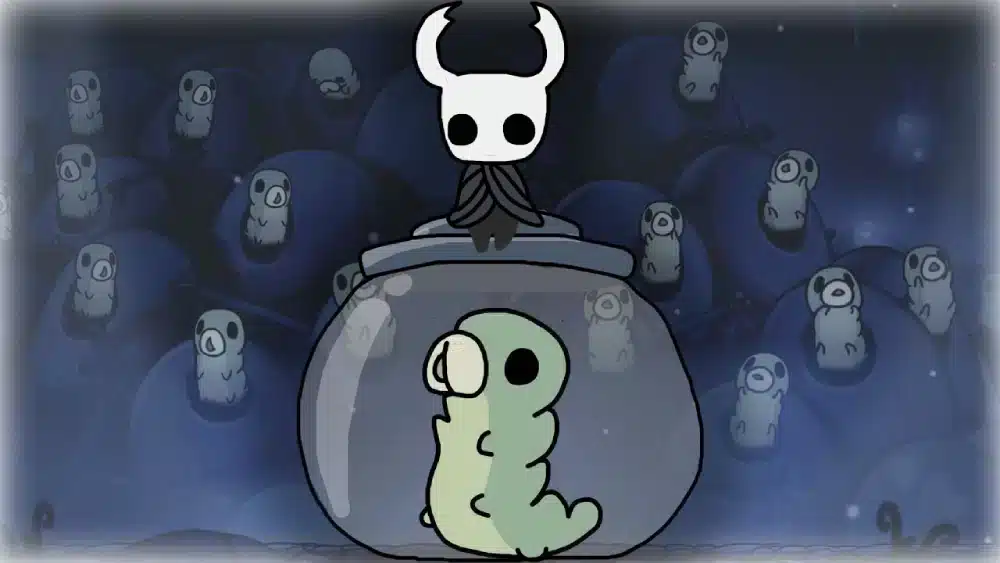гусеницы Hollow Knight