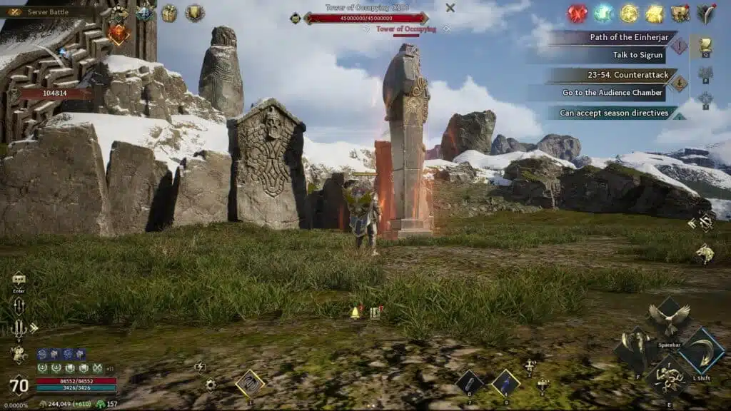 ping alto no Legend of YMIR