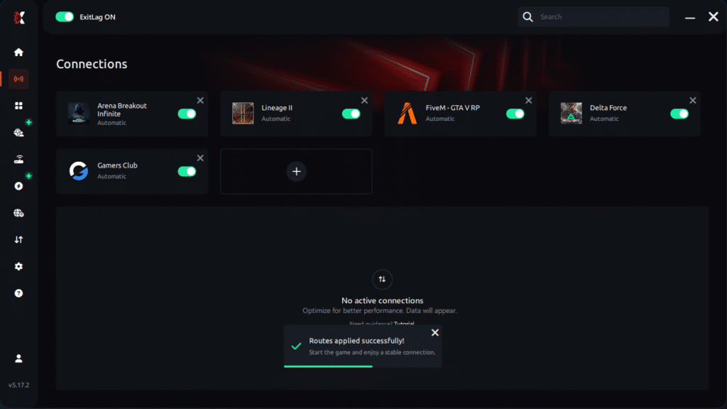 Route apply Arena Breakout Infinite
