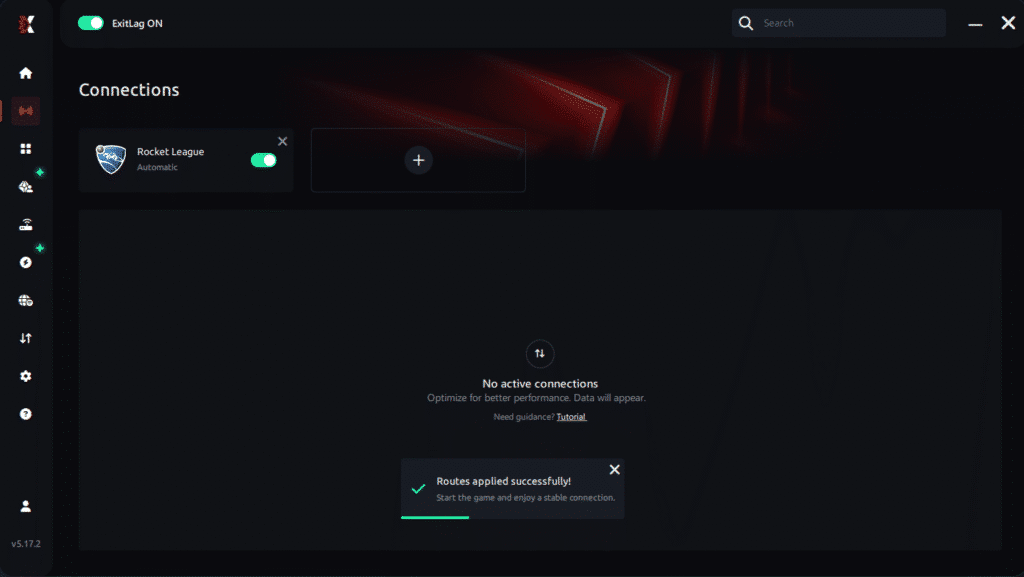 Route apply Rocket League