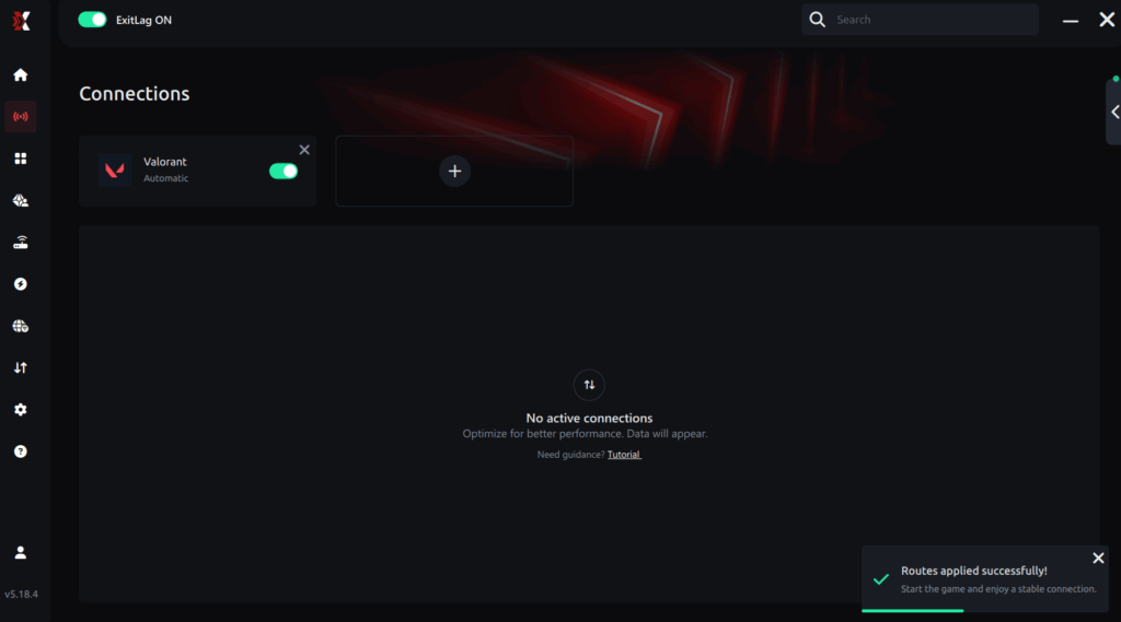 Route apply Valorant