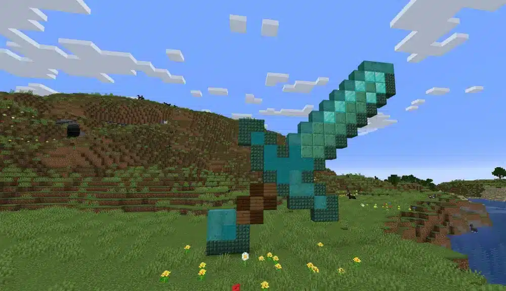 تعويذ السيف في Minecraft