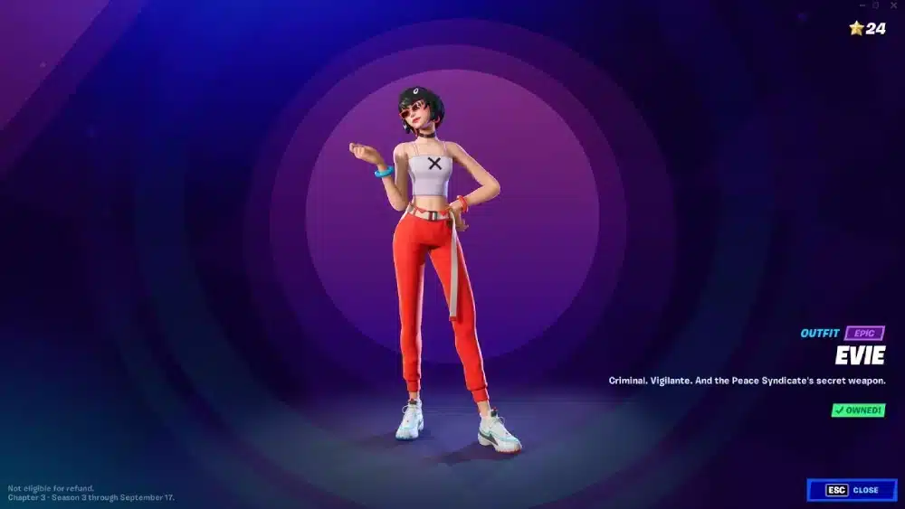 Fortnite Evie