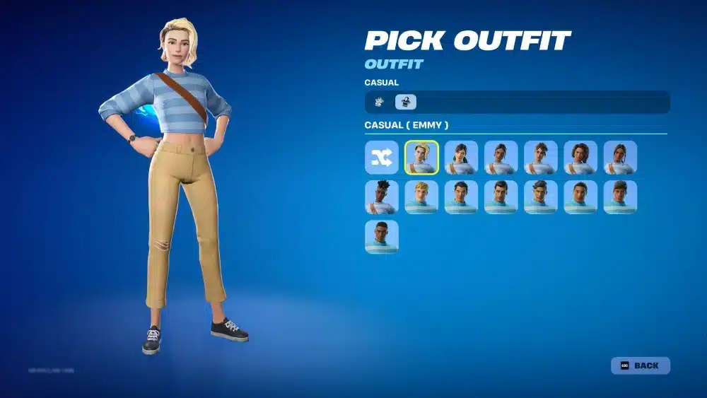 Fortnite default skin