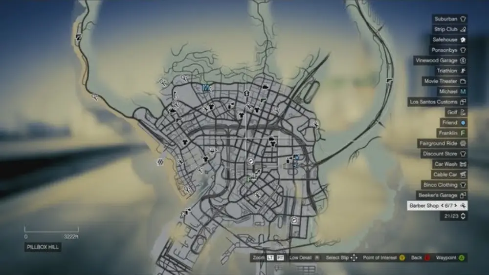 Карта GTA V с модами: лучшие локации и интересные места