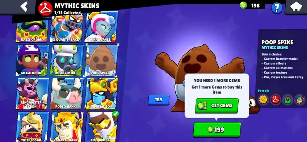 как получить гемы в Brawl Stars