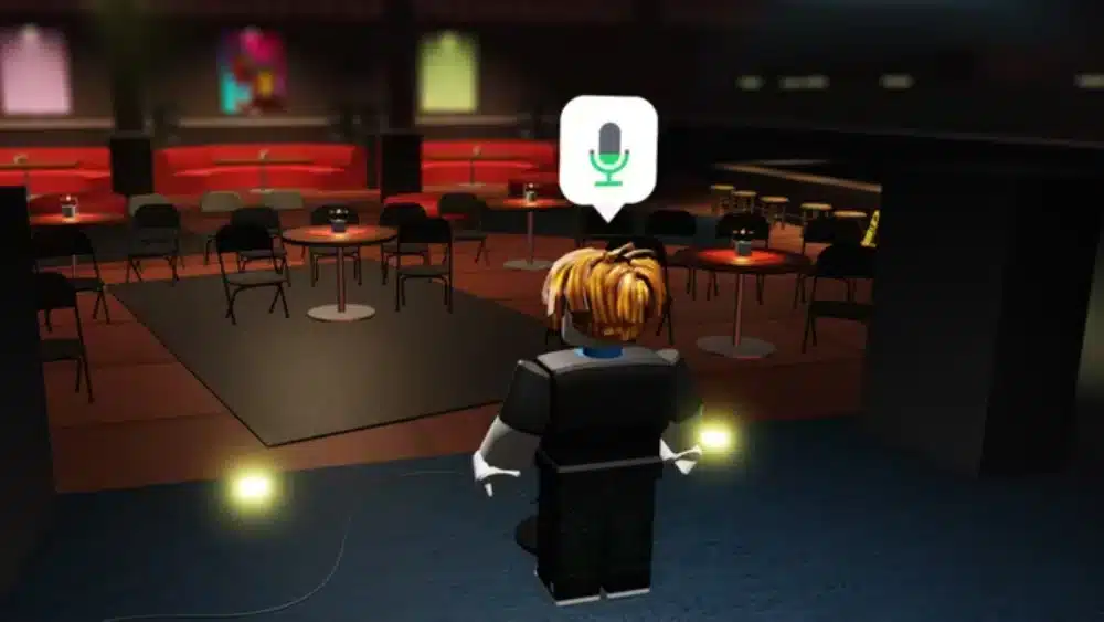 chat de voz en Roblox