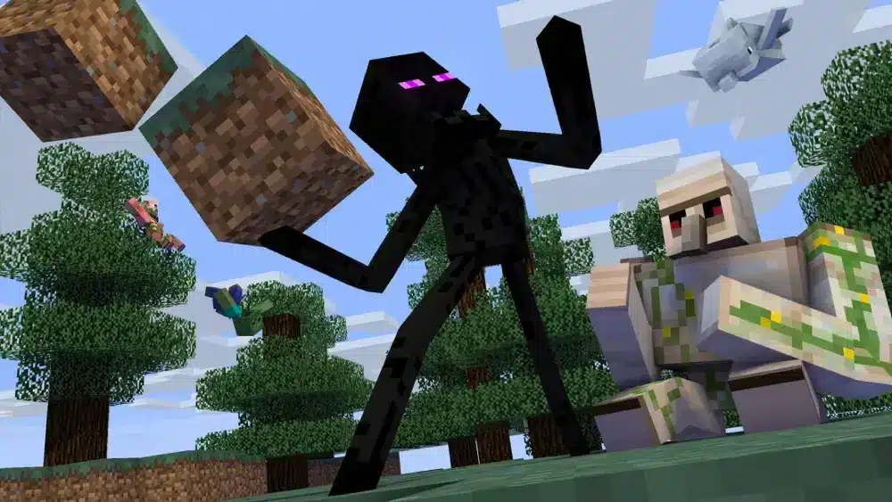 minecraft com enderman