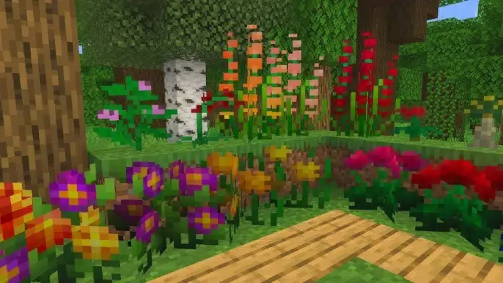 كيفية زراعة الزهور في Minecraft