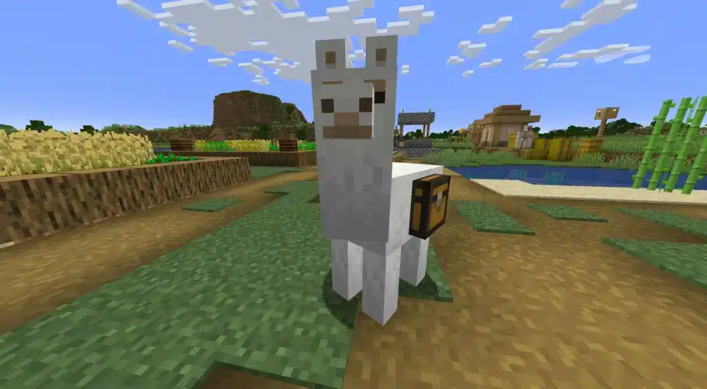 Current image: Minecraft Llama